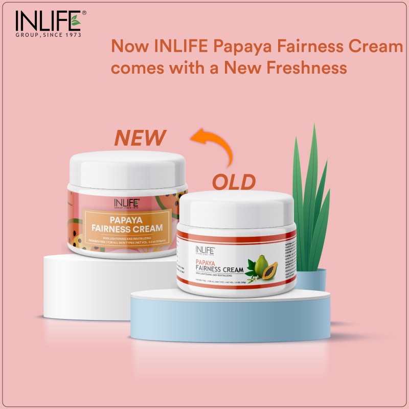 Papaya Face Cream - Aloe Vera Based for All Skin Shades