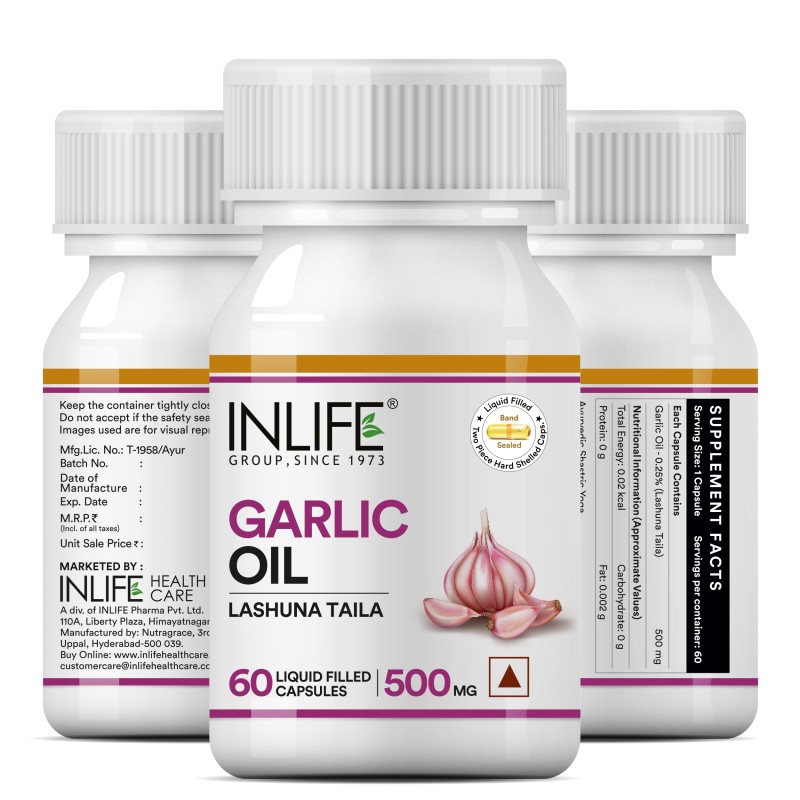 Garlic Oil Supplement - Skin Pigmentation Care Capsules