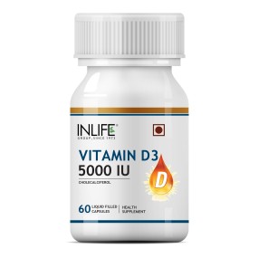 Vitamin D3 Supplement - 5000 IU Liquid Filled Capsules Supplier