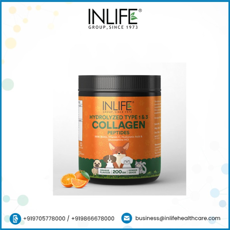 Hydrolyzed Collagen Powder - Private Label Pet Supplement Manufacturer