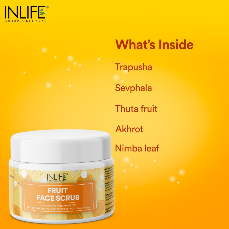 Fruit Face Scrub - Paraben Free GMP Certified Cream Manufacturer