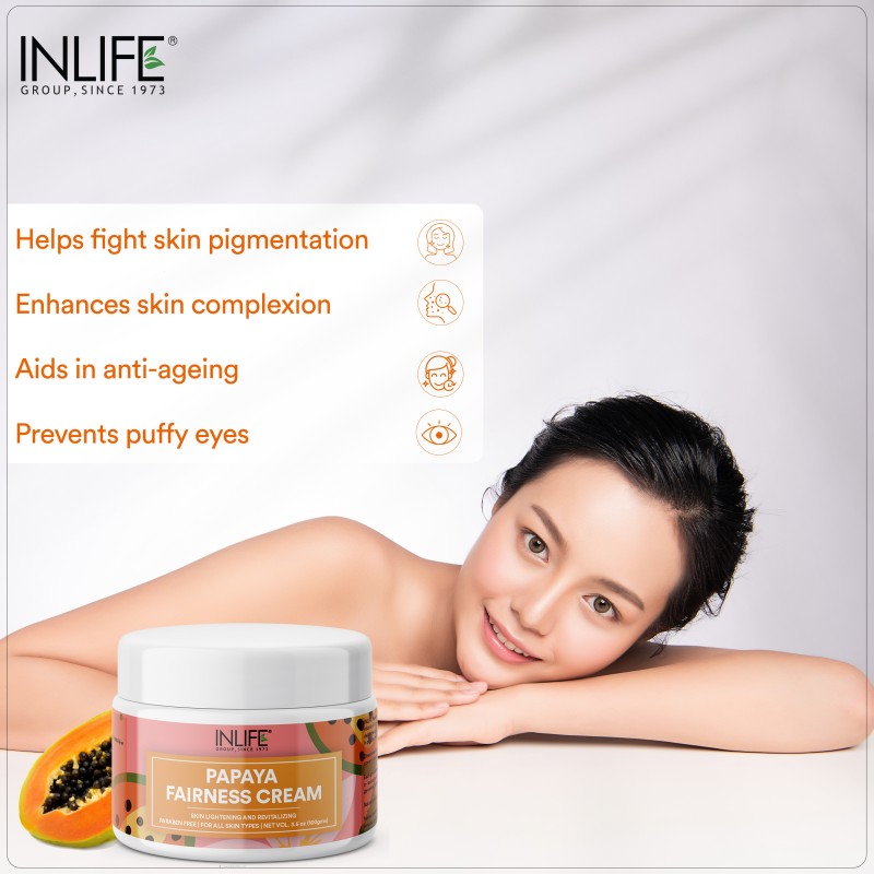 Papaya Face Cream - Aloe Vera Based for All Skin Shades