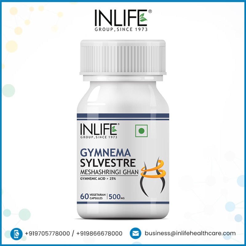 Gymnema Sylvestre Capsules - Herbal Supplement GMP Certified