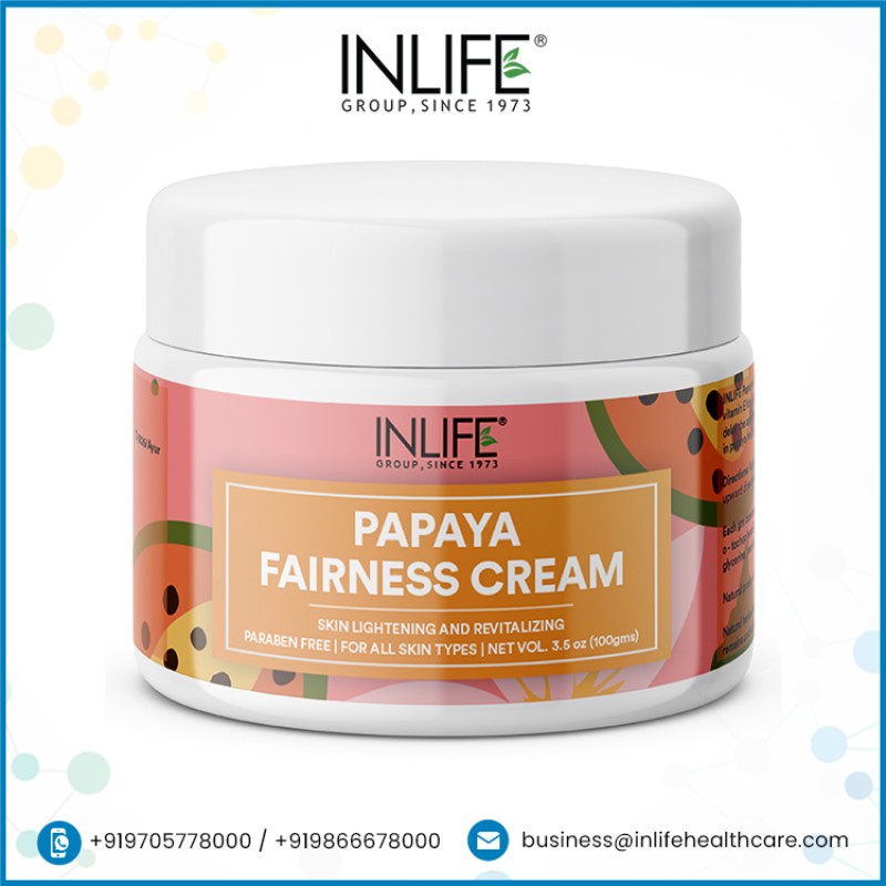 Papaya Face Cream - Aloe Vera Based for All Skin Shades