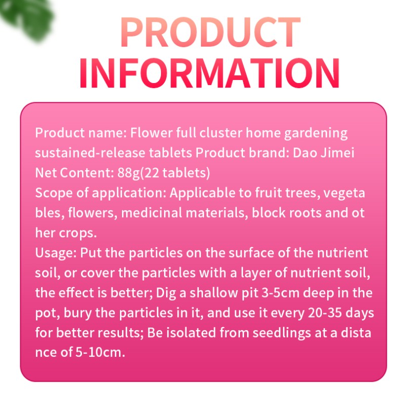 Organic Fertilizer Stick Supplier - Potted Gardening Custom Formula