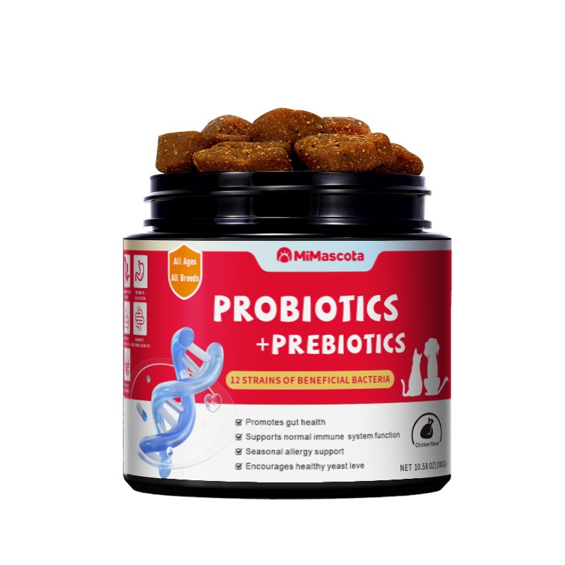 Probiotic Chews for Pets - Custom Digestive Health Supplement Factory