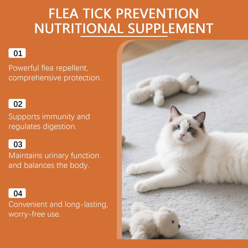 Cat Flea Prevention Drops - Natural Body Care Supplement