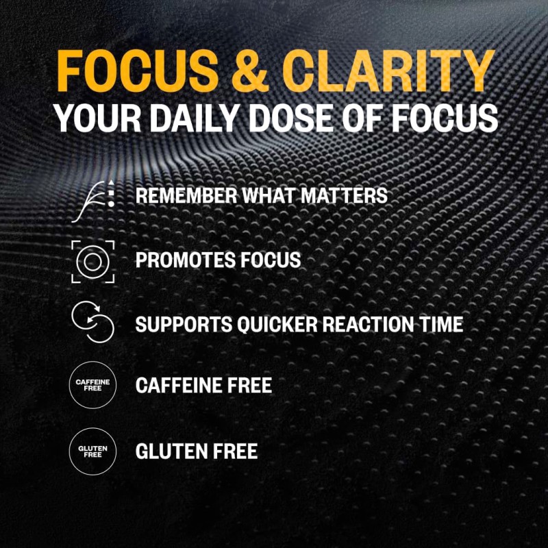 Nootropic Softgel Capsules - Focus Memory Enhancement
