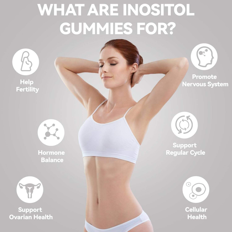 Inositol Gummies - Vitamin Supplement Adult Friendly