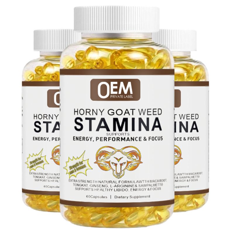 Horny Goat Weed Softgels - Stamina Booster Supplement