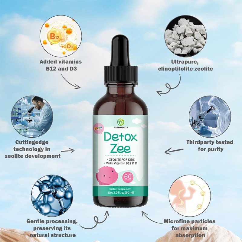 Zeolite Drops - Kids Dietary Supplement OEM Factory