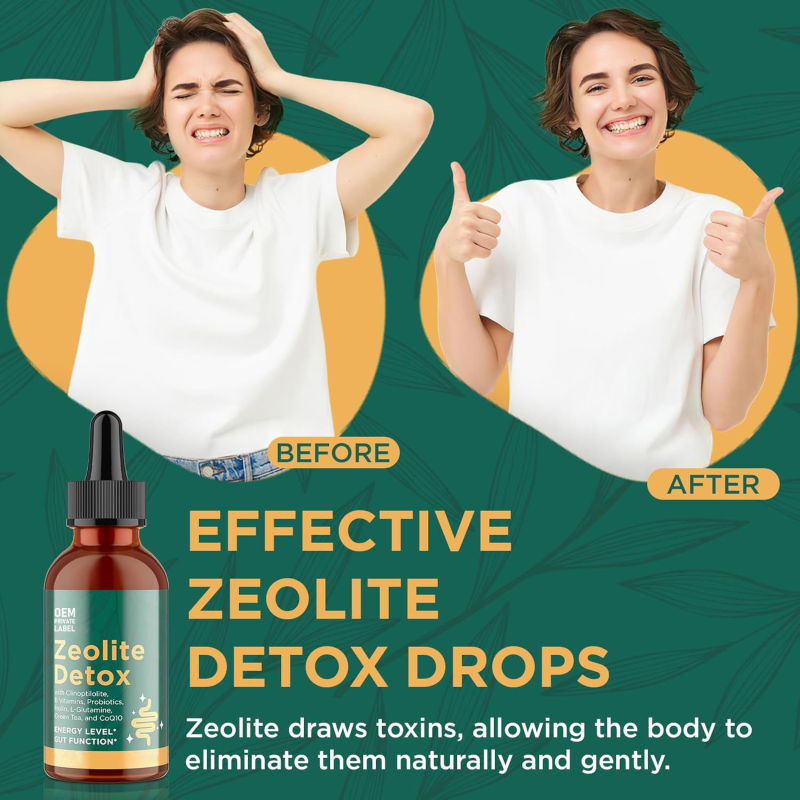 Zeolite Drops - Food Grade Body Cleanse Supplement