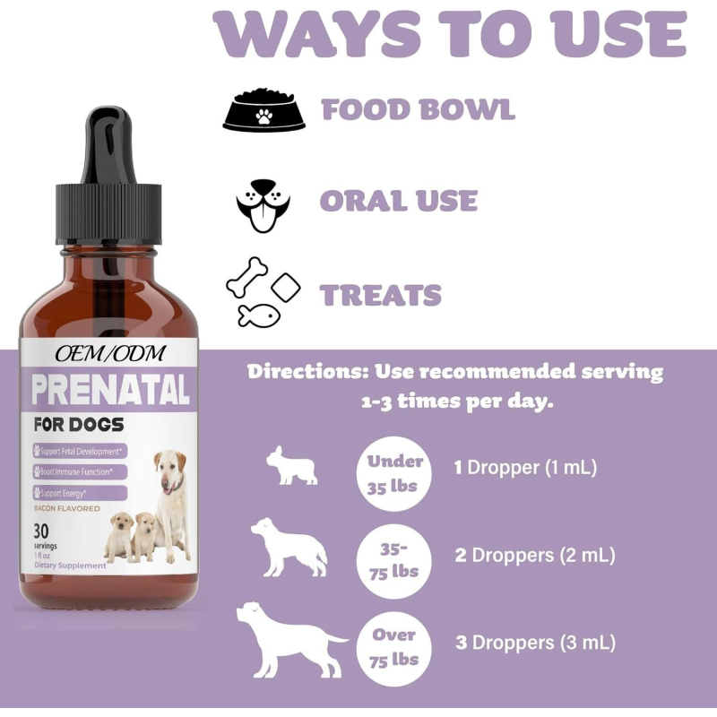 Pet Prenatal Drops - Pregnancy Fertility Support