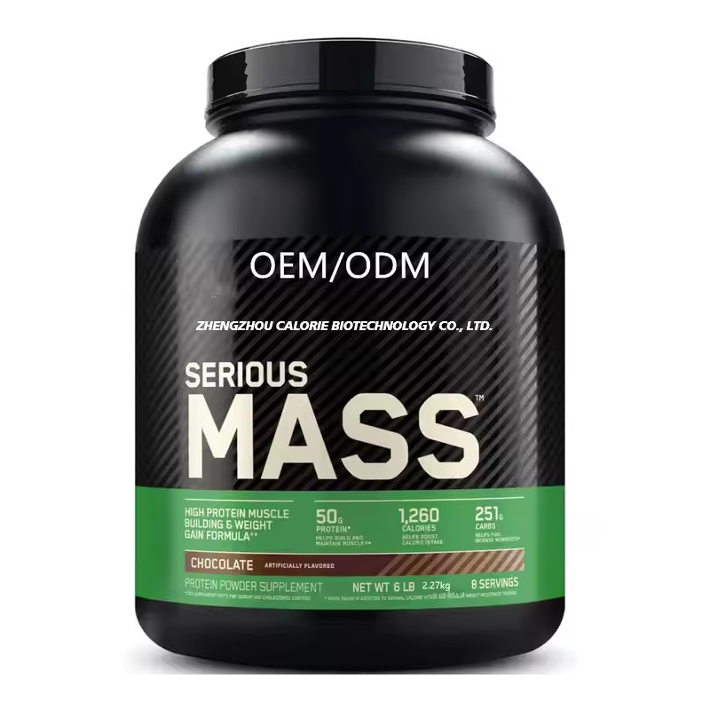 Mass Gainer Protein Powder - Chocolate Flavor Supplement