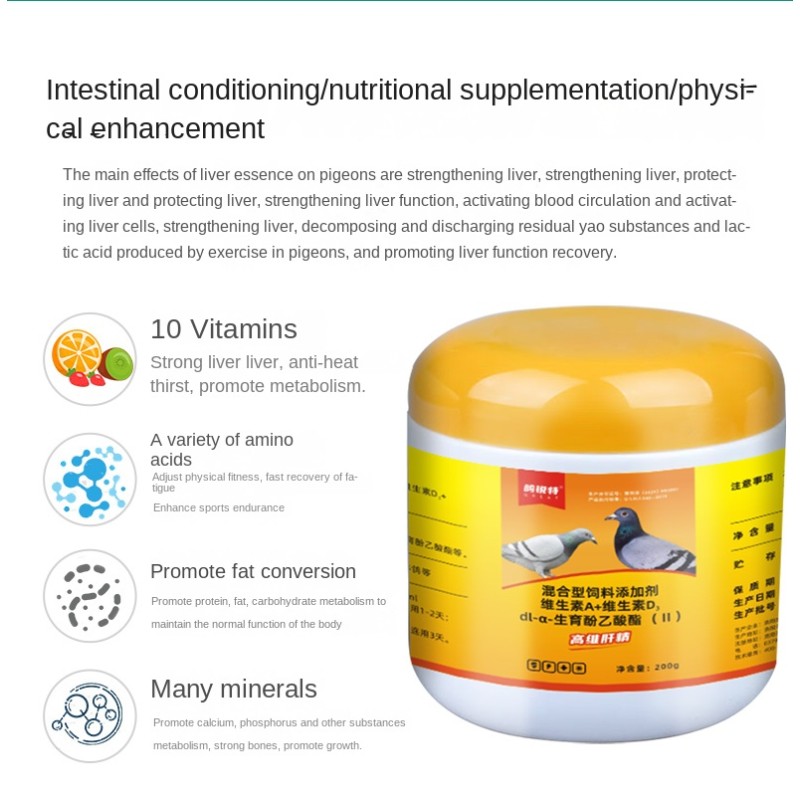 Pigeon Electrolyte Supplement - High Protein Powder Formula