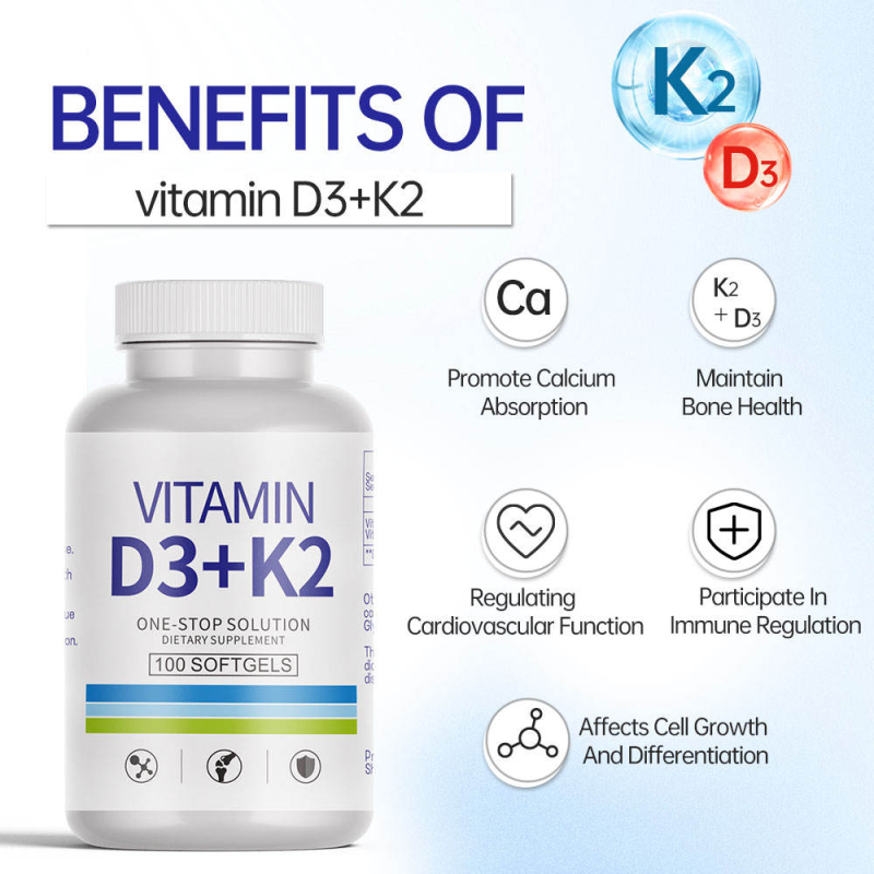 Vitamin E Softgel Capsules - Vegan Bone Health Supplement