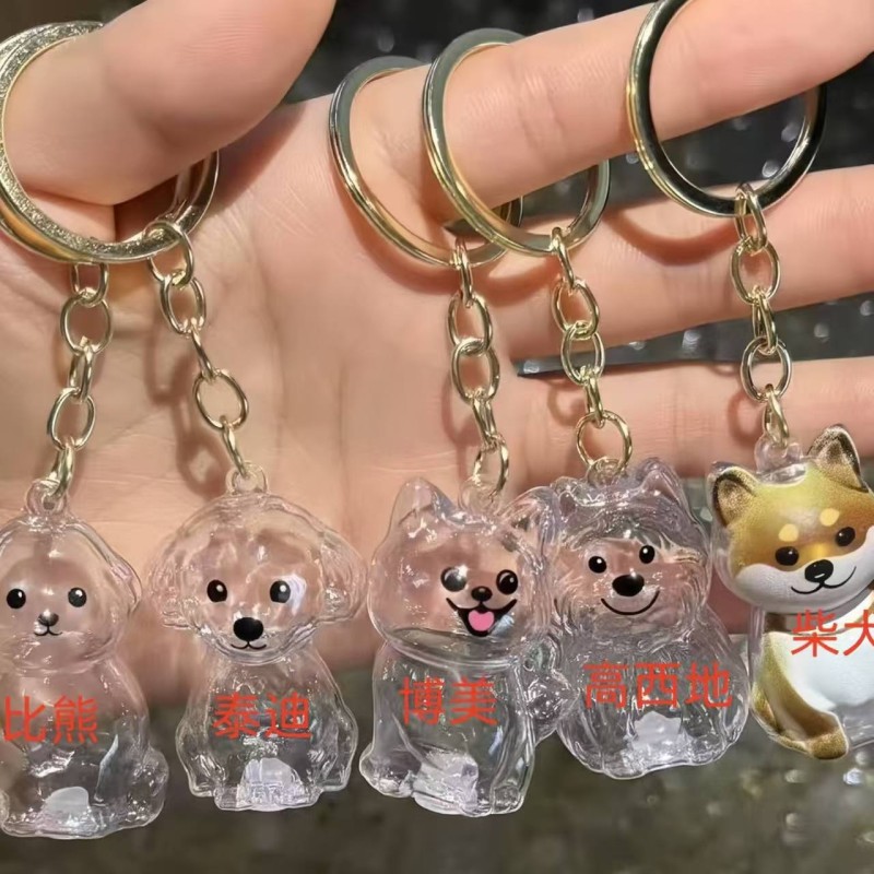 Pet Hair Capsule Keychain - Souvenir Gift Item