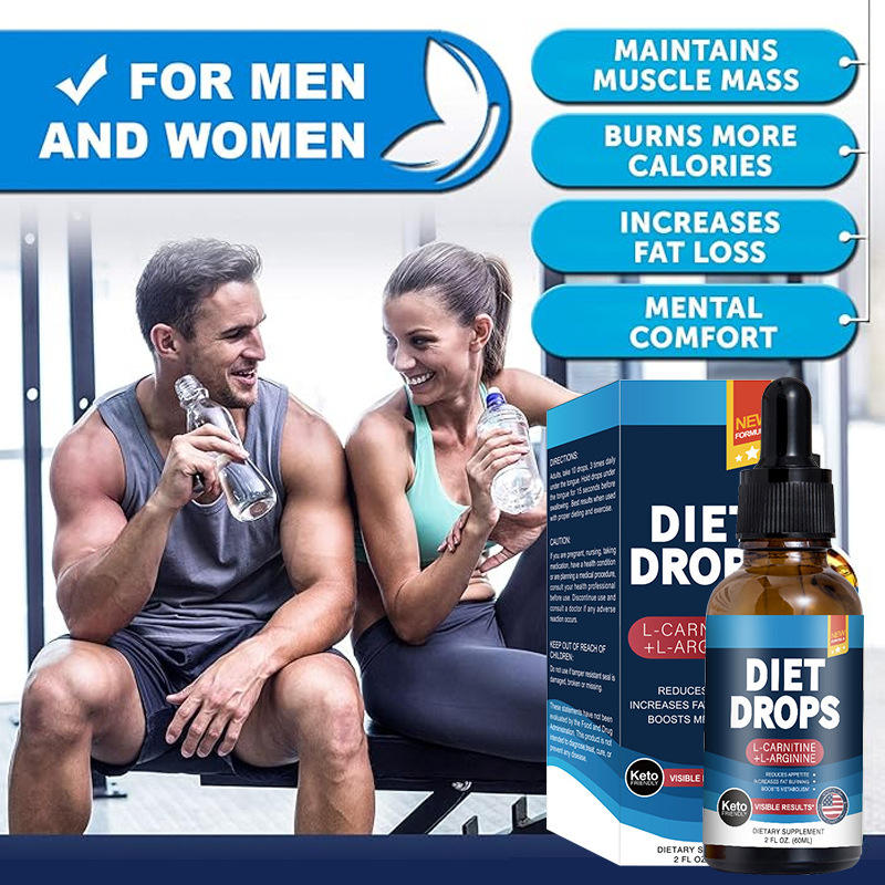 Keto Diet Drops - Natural Appetite Suppressant Supplement