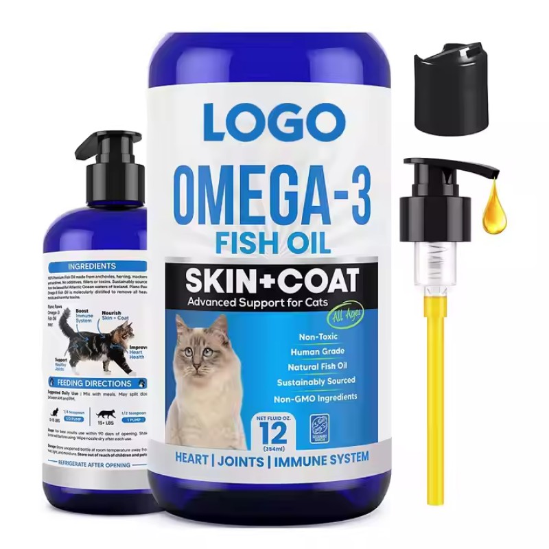Salmon Oil Liquid - Wild Alaskan Omega 3 Supplement