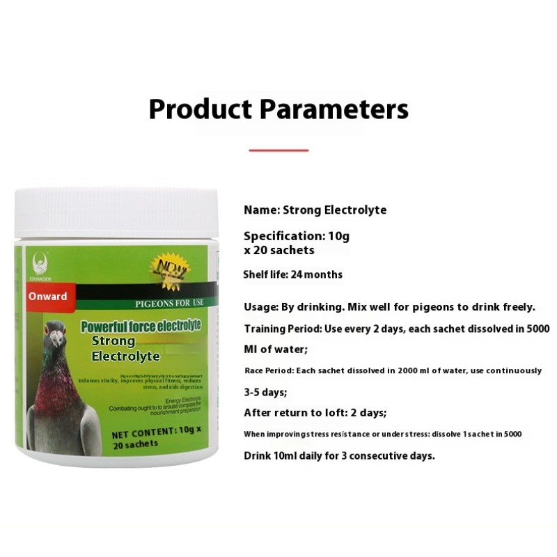 Pigeon Electrolyte - Breeding Enhancement Supplement