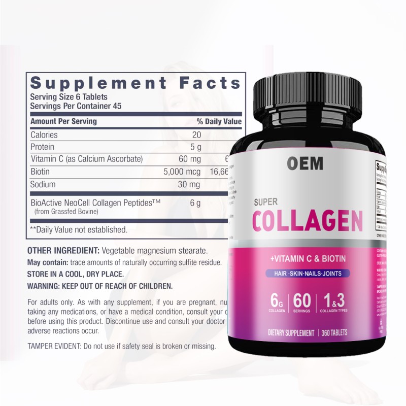 Collagen Powder - Instant Whitening Hair Growth Supplement