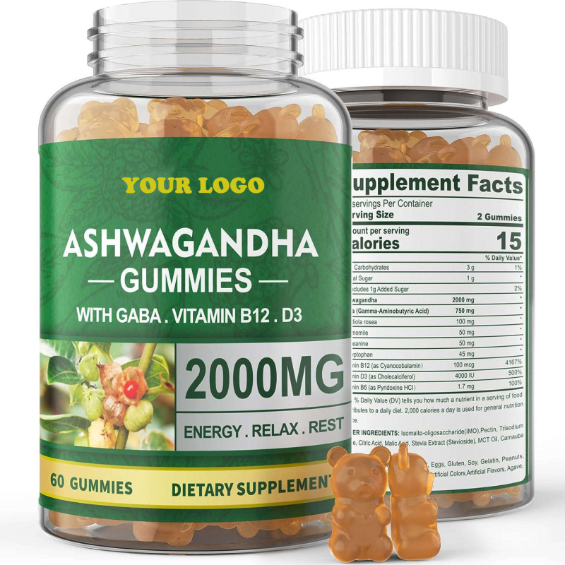 Ashwagandha Gummies - Root Extract with Vitamins