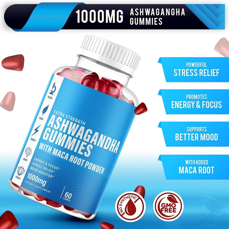 Ashwagandha Gummies - Ksm-66 Memory Sleep Support