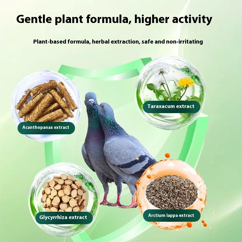 Racing Pigeon Supplement - Herbal Health Clear Formula