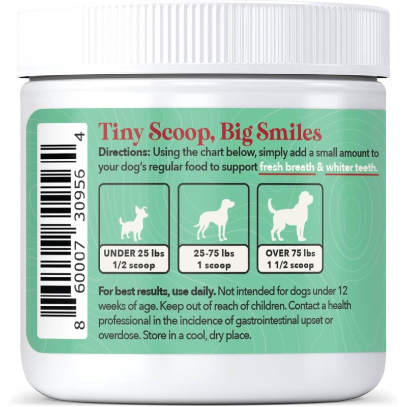 Dog Dental Powder - Tartar Plaque Remover