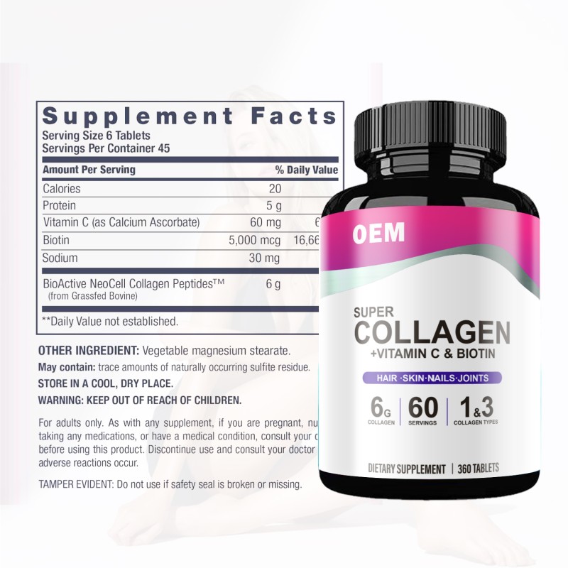 Joint Supplement Capsules - OEM Collagen Formula Factory