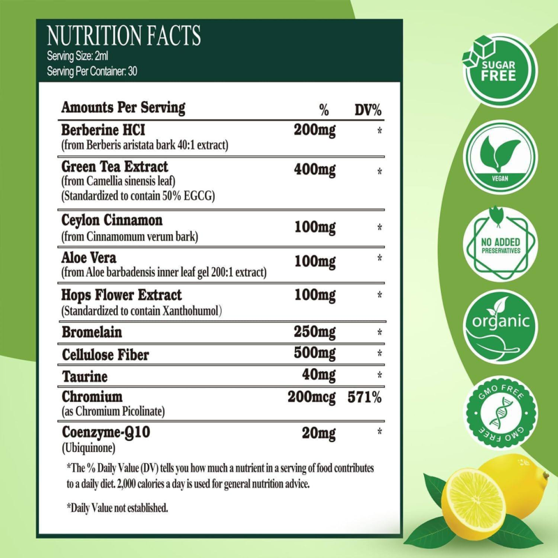 GLP-1 Supplement Drops - Metabolic Health Support