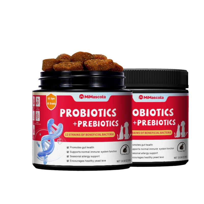 Probiotic Chews for Pets - Custom Digestive Health Supplement Factory