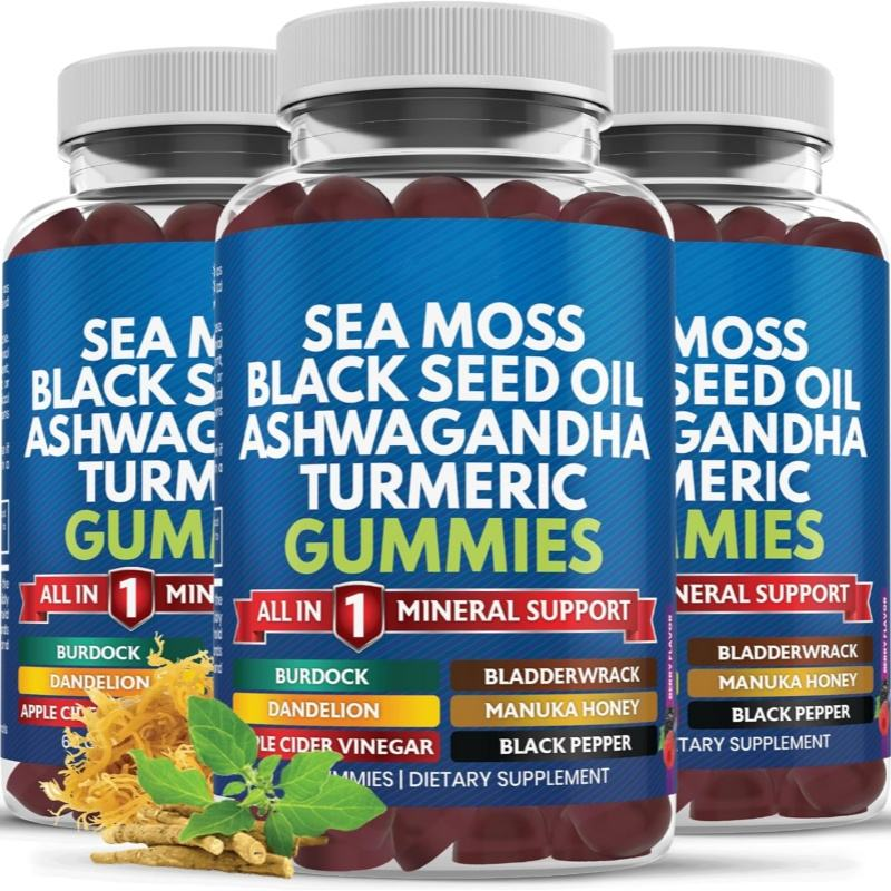 Sea Moss Gummies - Organic Herbal Supplement