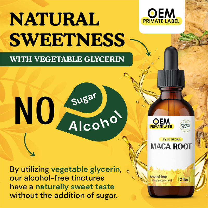 Maca Root Liquid Drops - Organic Energy Supplement