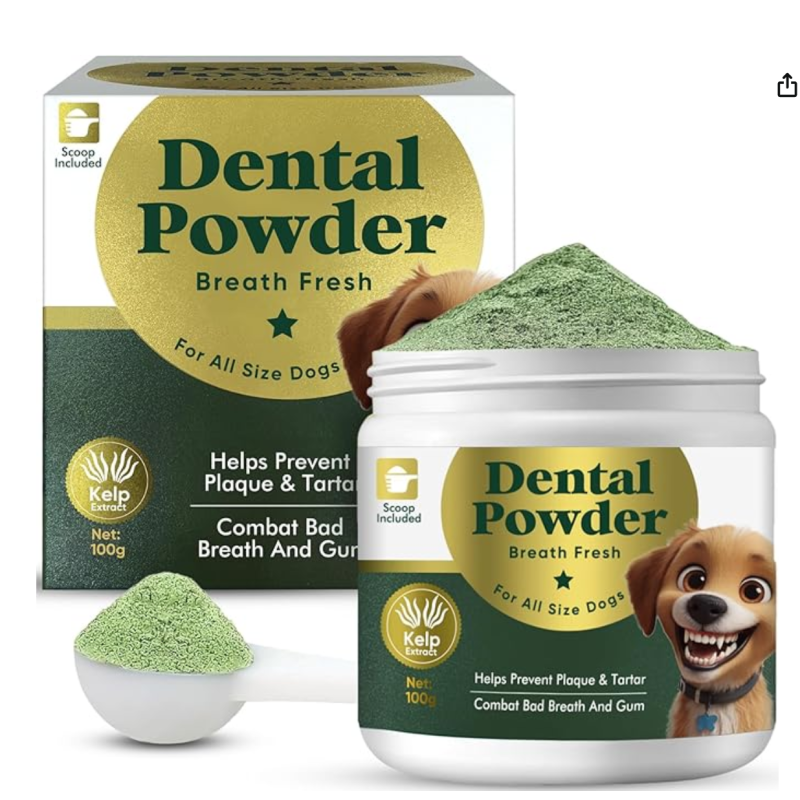Dog Dental Powder - Probiotic Teeth Cleaning