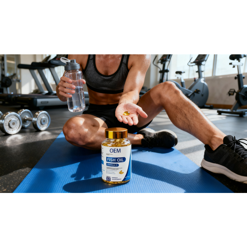 Fish Oil Omega 3 Softgels - High Potency EPA DHA Supplier