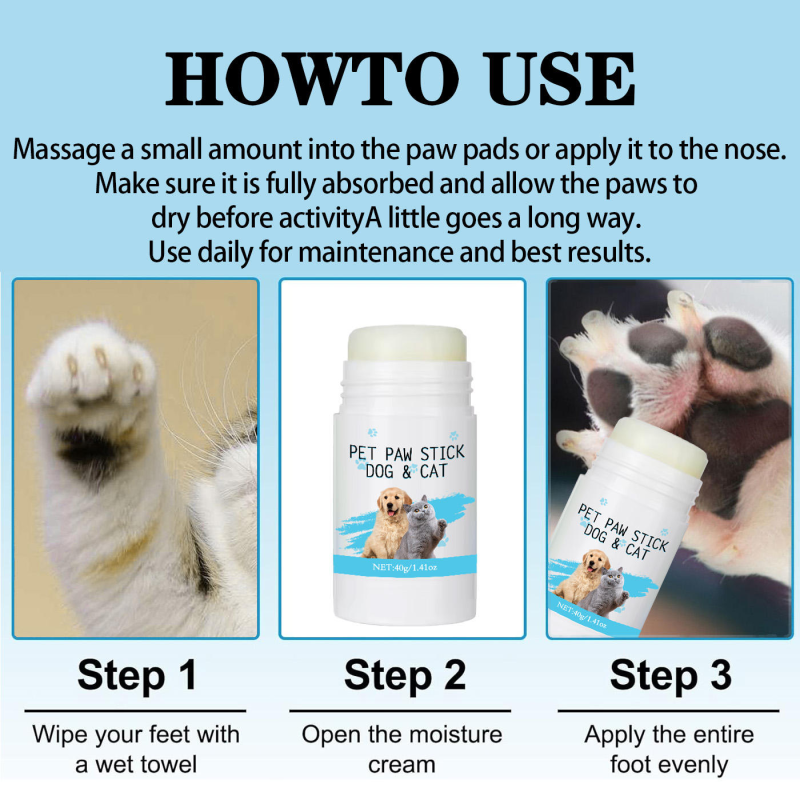 Pet Heal Cream Stick - Dry Cracked Paws Protection