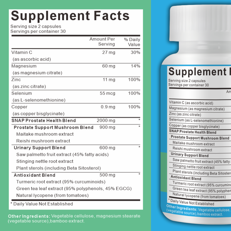 Saw Palmetto Capsules - OEM Prostate Health Supplement