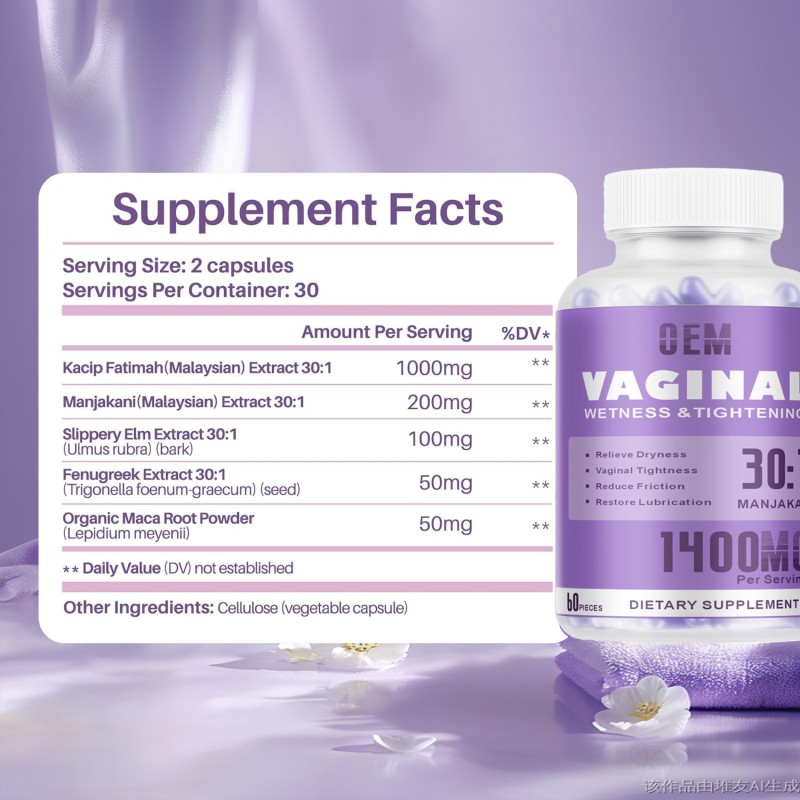 Probiotics Vitamins Capsules - Female Health Supplement