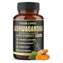 Ashwagandha Capsules - Root Extract Herbal Supplement