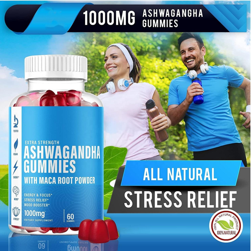 Ashwagandha Gummies - Ksm-66 Memory Sleep Support