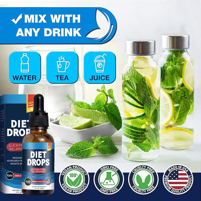 Keto Diet Drops - Natural Appetite Suppressant Supplement