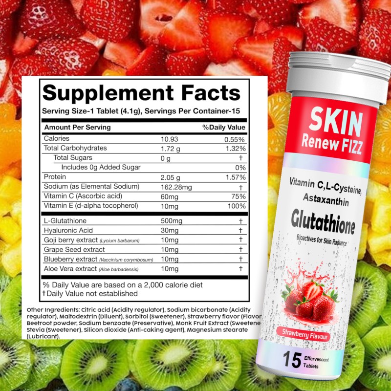 Collagen Effervescent Tablets - Daily Beauty Supplement