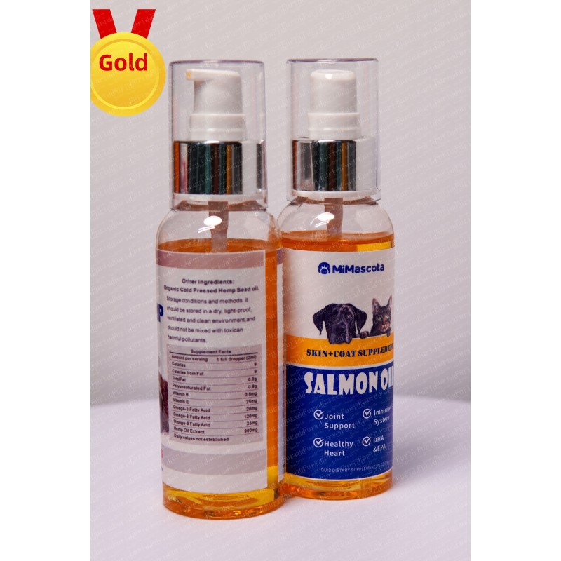 Salmon Oil Pump - Omega-3 Omega-6 Supplement