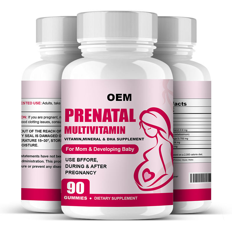 Prenatal Multivitamin Tablets - Natural Folic Acid Supplement