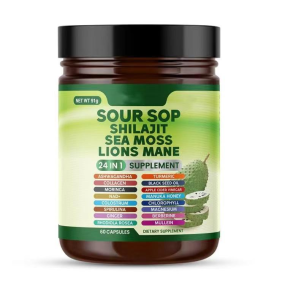 Soursop Capsules - 24-in-1 Herbal Extract OEM Manufacturer