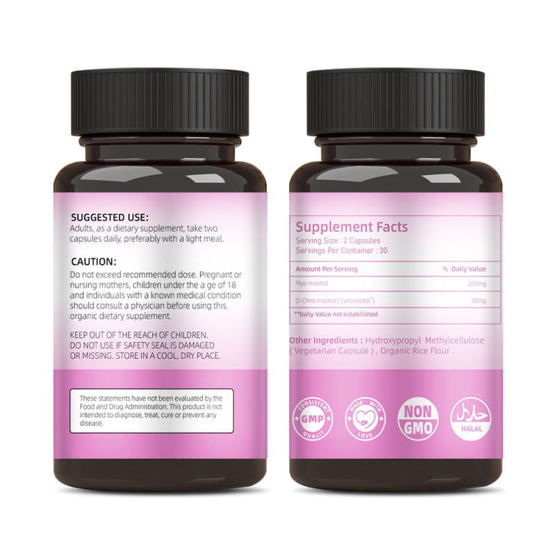 Myo-inositol Capsules - OEM Herbal Supplement for Women