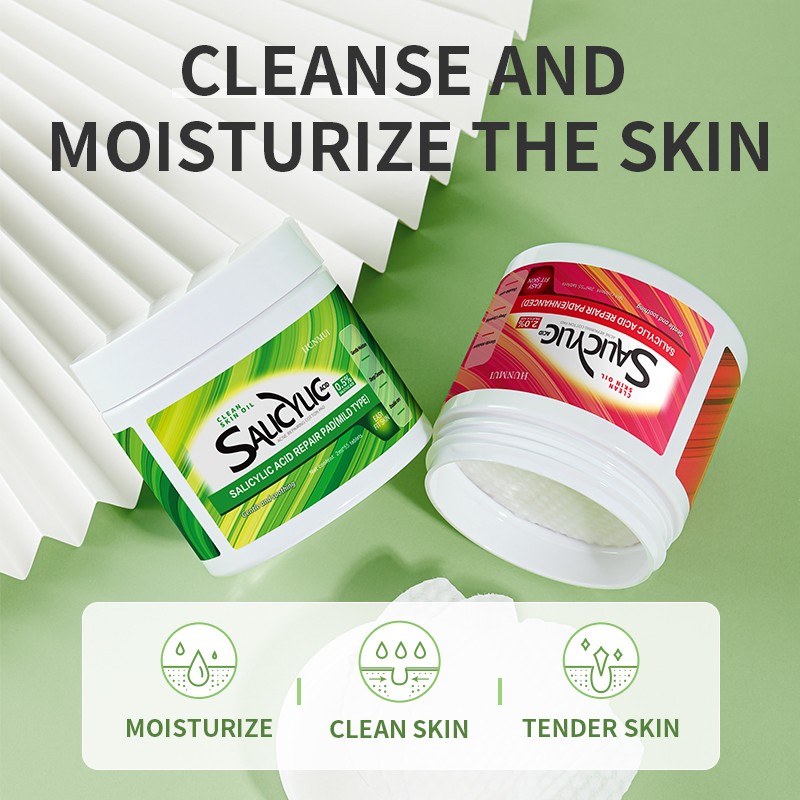 Salicylic Acid Pads Factory - OEM Acne Marks Cleaning Cotton