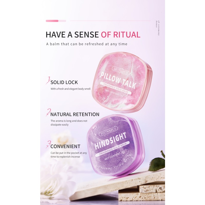 Solid Perfume Factory - Portable Long-lasting Floral Fragrance