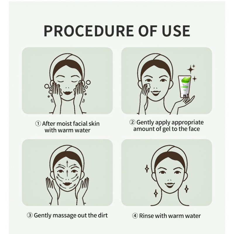 Aloe Vera Gel Factory - Face Body Exfoliating Moisturizing Peel